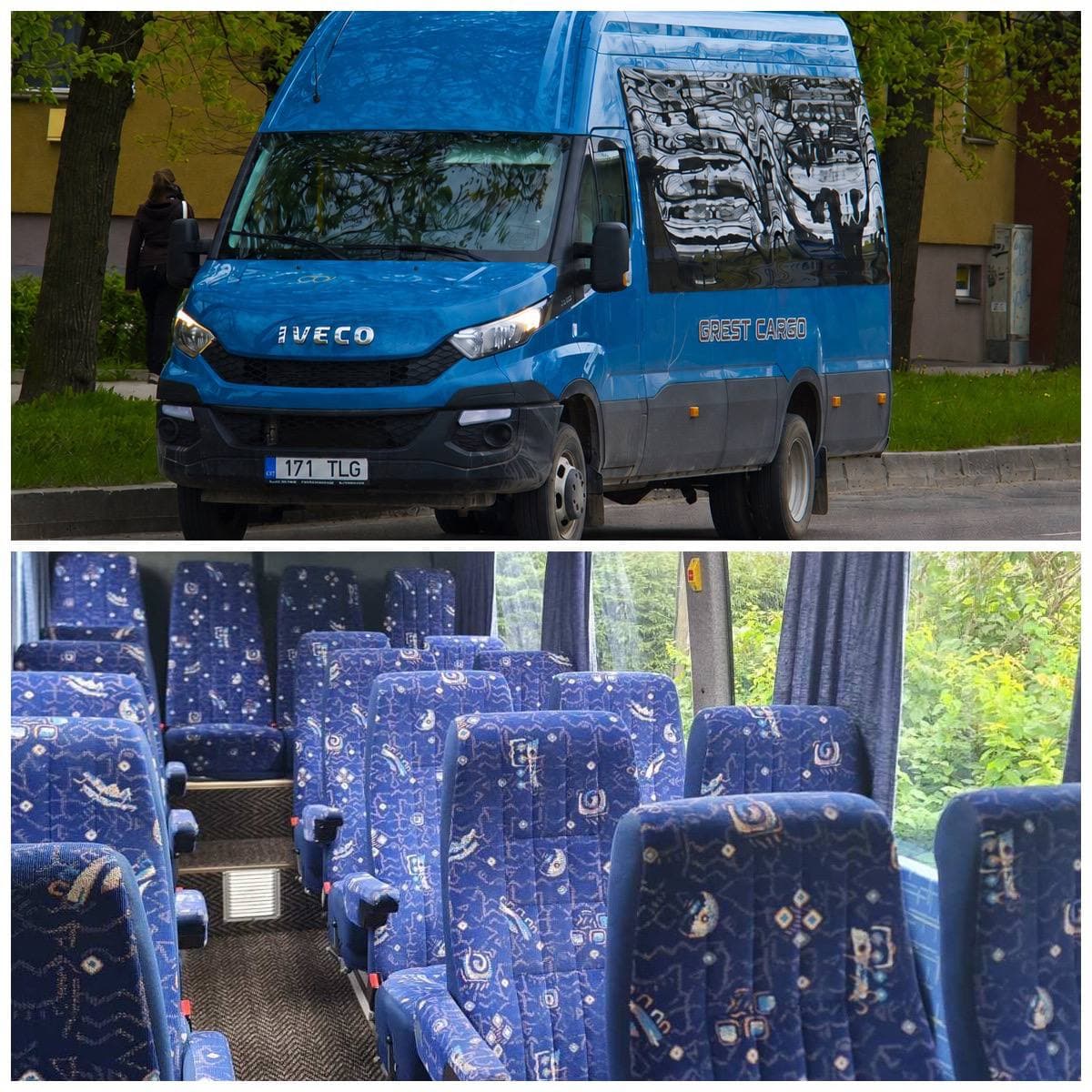 Iveco Daily Comfort Grest Cargo с внешним видом и салоном