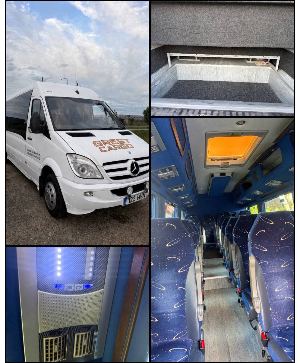 Mercedes-Benz Sprinter с салоном, багажником и кондиционером