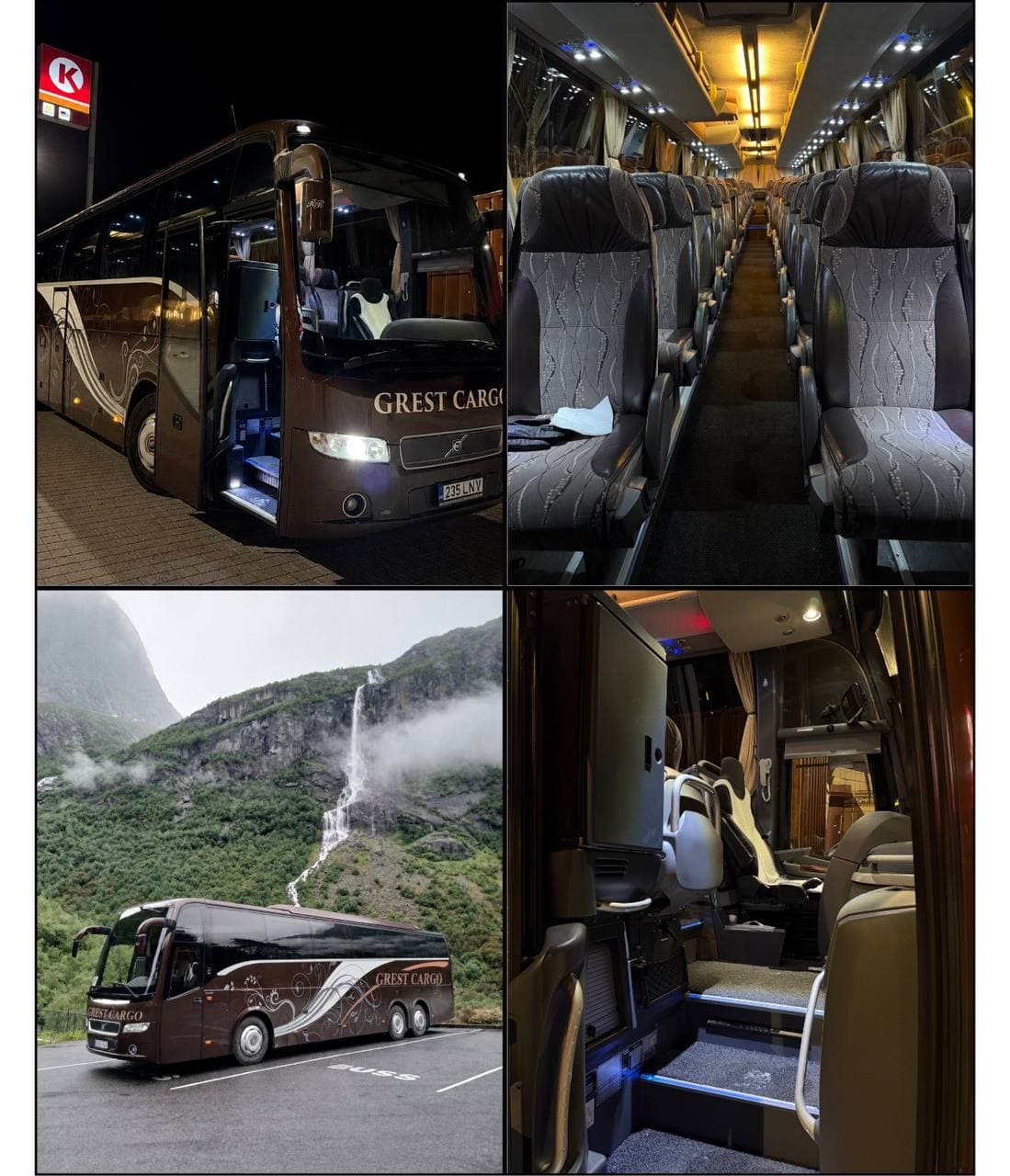 Volvo 9900 Prestige Grest Cargo с салоном и входной зоной
